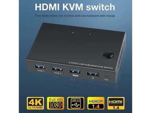 4 port KVM Switch 4K USB KVM Switcher 4 in 1 out 4KX2K/30HZ win10/8/mac os. PC laptop 4 port KVM Switch 4K USB KVM Switcher 4 in 1 out 4KX2K/30HZ win10/8/mac os. PC laptop