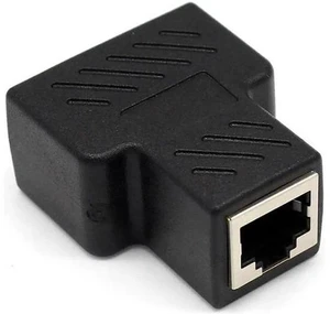 5pc 2 Ports RJ 45 Network Cable Splitter Connector 8P8C CAT5 CAT6 LAN Ethernet Adapter 5pc 2 Ports RJ 45 Network Cable Splitter Connector 8P8C CAT5 CAT6 LAN Ethernet Adapter