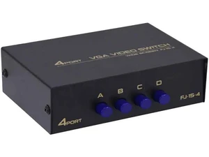 KVM Switch Button Switcher USB Port With Cable For Monitor Keyboard Mouse Usb Manual Kvm Switch KVM Switch Button Switcher USB Port With Cable For Monitor Keyboard Mouse Usb Manual Kvm Switch