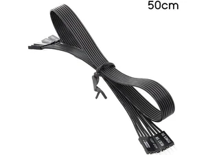 For Motherboard Switch Hard Disk SSD LED/PLED/ Power Reset SW Extension Cable 50CM For Motherboard Switch Hard Disk SSD LED/PLED/ Power Reset SW Extension Cable 50CM