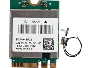 Wireless Network Card BCM94352Z Wireless Dual Band WiFi Card NGFF M.2 Bluetooth4.0 802.11ac WLAN Adapter with Antenna (2 Built-in Antennas) Wireless Network Card BCM94352Z Wireless Dual Band WiFi Card NGFF M.2 Bluetooth4.0 802.11ac WLAN Adapter with Antenna (2 Built-in Antennas)
