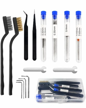 48 pieces 3D printer nozzle cleaning needle tool set - Cross-border stainless steel nozzle cleaning needle set 48 pieces 3D printer nozzle cleaning needle tool set - Cross-border stainless steel nozzle cleaning needle set