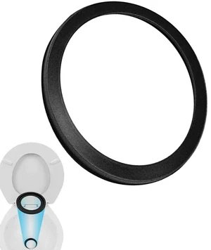 RV Toilet Bowl Seal Gasket Replacement Part 33027, Black Rubber Flush Seal Ring for Camper Trailer RV Toilet Bowl Seal Gasket Replacement Part 33027, Black Rubber Flush Seal Ring for Camper Trailer