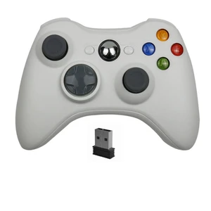 Smart TV game box with vibration function 2.4G wireless game controller for PC and computer version Steam game controller Smart TV game box with vibration function 2.4G wireless game controller for PC and computer version Steam game controller