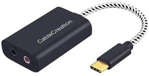 USB Type-C External Sound Card with 3.5mm Audio Jack, USB-C to Headset Microphone Adapter Compatible with MacBook Pro, iMac, iPad Pro 2020, iPhone 15/16, Galaxy S24 S23 S22 S21+ USB Type-C External Sound Card with 3.5mm Audio Jack, USB-C to Headset Microphone Adapter Compatible with MacBook Pro, iMac, iPad Pro 2020, iPhone 15/16, Galaxy S24 S23 S22 S21+