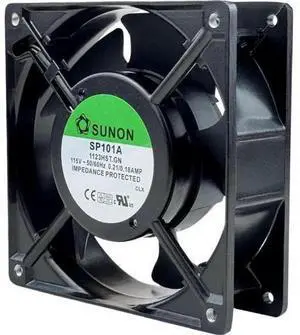 SP101A-1123HST.GN AC Cooling Fan 12038 120×120×38mm 115V Dual Ball Bearing Cabinet Fan SP101A-1123HST.GN AC Cooling Fan 12038 120×120×38mm 115V Dual Ball Bearing Cabinet Fan