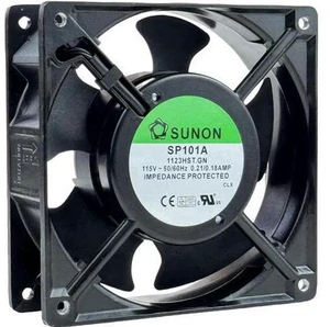 SP101A-1123HST.GN 12038 AC115V 0.21/0.18A 2-Pin Cooling Fan, 120×120×38mm 2900RPM High Airflow Aluminum Frame Cabinet Fan SP101A-1123HST.GN 12038 AC115V 0.21/0.18A 2-Pin Cooling Fan, 120×120×38mm 2900RPM High Airflow Aluminum Frame Cabinet Fan