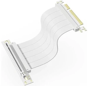 200mm PCIe 4.0 x16 Flexible GPU Riser Cable, 90 Degree EMI Shielded PCI Express 4.0 Extender Cord with TPE Sleeves, Backward Compatible with PCIe 3.0/2.0 200mm PCIe 4.0 x16 Flexible GPU Riser Cable, 90 Degree EMI Shielded PCI Express 4.0 Extender Cord with TPE Sleeves, Backward Compatible with PCIe 3.0/2.0