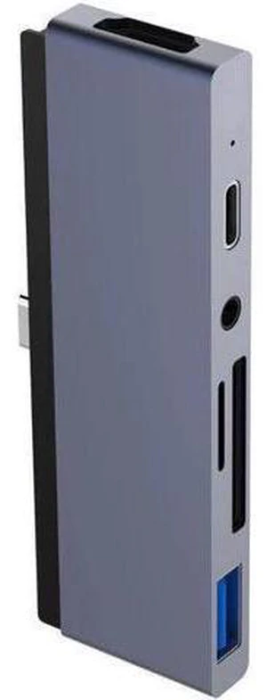 Aluminum Type-C Mobile Pro Hub Adapter with USB-C PD Charging, 4K HDMI, USB 3.0 & 3.5mm Headphone Jack, PD Charging,SD/Micro Card Reader - For 2020/2018 iPad Pro, Microsoft Surface Go Aluminum Type-C Mobile Pro Hub Adapter with USB-C PD Charging, 4K HDMI, USB 3.0 & 3.5mm Headphone Jack, PD Charging,SD/Micro Card Reader - For 2020/2018 iPad Pro, Microsoft Surface Go