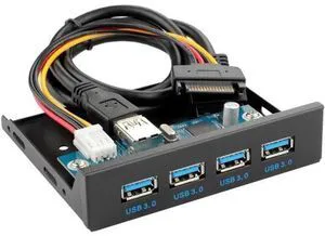 USB 3.0 HUB 4 Ports Front Panel to Motherboard 20Pin Connector Cable for 3.5" Floppy Bay USB 3.0 HUB 4 Ports Front Panel to Motherboard 20Pin Connector Cable for 3.5" Floppy Bay