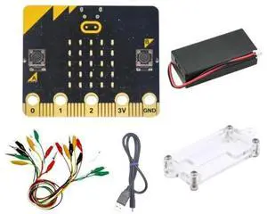 Start Kit Micro:Bit Board DIY Programmable Learning with Alligator Clips Test Lead Set Start Kit Micro:Bit Board DIY Programmable Learning with Alligator Clips Test Lead Set