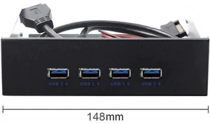 NGFF USB 3.0 HUB 4 Ports Front Panel to Motherboard 20Pin Connector Cable for 5.25" CD-ROM Bay NGFF USB 3.0 HUB 4 Ports Front Panel to Motherboard 20Pin Connector Cable for 5.25" CD-ROM Bay