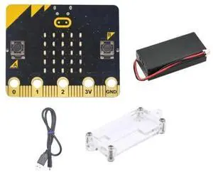Start Kit Micro:Bit DIY Projects Programmable Learning Board with Protective Shell Start Kit Micro:Bit DIY Projects Programmable Learning Board with Protective Shell