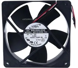 Ventilador Industrial ADDA AD1212HB-Y53 1232, ventilador de viento grande de 12cm, , envío gratis Ventilador Industrial ADDA AD1212HB-Y53 1232, ventilador de viento grande de 12cm, , envío gratis