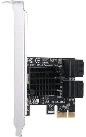 PCIE to SATA Card PCI-E Adapter PCI Express to SATA3.0 Expansion Card 4Port SATA III 6G for SSD HDD PCIE to SATA Card PCI-E Adapter PCI Express to SATA3.0 Expansion Card 4Port SATA III 6G for SSD HDD
