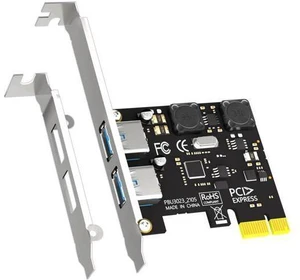 U3023 2-Port USB 3.0 Type-A 5Gb PCIe Expansion Card for Intel, AMD, and ARM Platform, Compatible with Windows and Linux (Not Support Mac OS) U3023 2-Port USB 3.0 Type-A 5Gb PCIe Expansion Card for Intel, AMD, and ARM Platform, Compatible with Windows and Linux (Not Support Mac OS)
