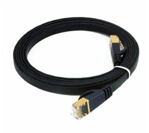 RJ45 CAT7 Network LAN Ethernet SSTP 10Gbps Gigabit Patch Flat Cable RJ45 CAT7 Network LAN Ethernet SSTP 10Gbps Gigabit Patch Flat Cable
