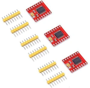 TB6612FNG Dual DC Stepper Motor Driver Module 1.2A Peak 3.2A Better Than L298N(Pack of 3) TB6612FNG Dual DC Stepper Motor Driver Module 1.2A Peak 3.2A Better Than L298N(Pack of 3)