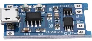 TP4056 Micro USB 5V 1A Lithium Battery Charging Protection Board TE585 Lipo Charger Module TP4056 Micro USB 5V 1A Lithium Battery Charging Protection Board TE585 Lipo Charger Module