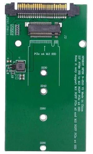 SFF-8639 NVME U.2 to NGFF M.2 M-Key PCIe SSD Adapter for Mainboard Replace SSD 750 p3600 p3700 SFF-8639 NVME U.2 to NGFF M.2 M-Key PCIe SSD Adapter for Mainboard Replace SSD 750 p3600 p3700