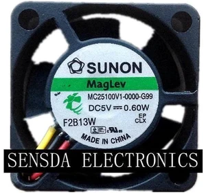 Sunon MC25100V1-0000-G99 2510 5V 0.60W mini server inverter cooling fan Sunon MC25100V1-0000-G99 2510 5V 0.60W mini server inverter cooling fan