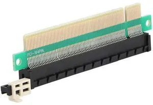 PCIE 16x Male to Female Riser Adapter Card, PCI-Express 164 Pin 16x Riser Card Interface Protection for 1U 2U Chassis PCIE 16x Male to Female Riser Adapter Card, PCI-Express 164 Pin 16x Riser Card Interface Protection for 1U 2U Chassis