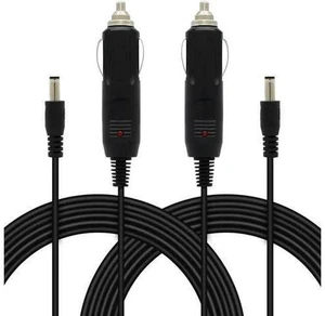 2pack 12V-24 V DC 5.5 x 2.1mm Car Uni l Extension Power Supply Cord Car Adapter for Car Truck Bus 2pack 12V-24 V DC 5.5 x 2.1mm Car Uni l Extension Power Supply Cord Car Adapter for Car Truck Bus