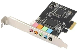 PCI Express x1 PCI-E 5.1ch CMI8738 Chipset Audio Digital Sound Card Solid capacitors pcie sound card 5.1 PCI Express x1 PCI-E 5.1ch CMI8738 Chipset Audio Digital Sound Card Solid capacitors pcie sound card 5.1