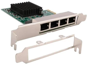 Network Cards Network/Ethernet/Lan Adapter PCI-E Network Card Realtek RJ45 Internet Ethernet Gigabit 4 Port Network Card Network Cards Network/Ethernet/Lan Adapter PCI-E Network Card Realtek RJ45 Internet Ethernet Gigabit 4 Port Network Card