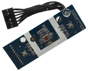 X51 Power Button Board With Cable H8FHH CN-0H8FHH CHA01 RC2F50037EH1 X51 Power Button Board With Cable H8FHH CN-0H8FHH CHA01 RC2F50037EH1
