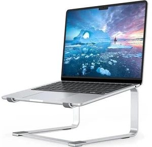 Laptop Stand for Desk Metal Computer Riser Heavy Stable PC Holder Ergonomic Laptops Elevator for 12 to 17.3 Inches Notebook Computer Silver Laptop Stand for Desk Metal Computer Riser Heavy Stable PC Holder Ergonomic Laptops Elevator for 12 to 17.3 Inches Notebook Computer Silver