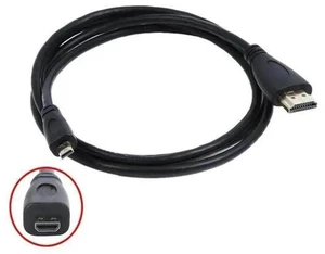5TF Micro HDMI-compatible A/V TV Video Cable For HDR-CX220 HDR-CX230 b HDR-CX240 5TF Micro HDMI-compatible A/V TV Video Cable For HDR-CX220 HDR-CX230 b HDR-CX240