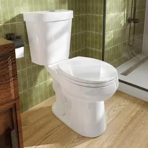 17 Inch High Round Toilet with ADA Chair Height, Two Piece Toilet with 1.1/1.6 GPF Dual Flush, MAP 1000g, Extra Tall Bowl for Tall Person & Seniors, HR-R17D 17 Inch High Round Toilet with ADA Chair Height, Two Piece Toilet with 1.1/1.6 GPF Dual Flush, MAP 1000g, Extra Tall Bowl for Tall Person & Seniors, HR-R17D