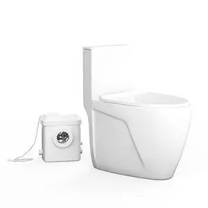 Upflush Toilet for Basement with 600W Macerator Pump & AC Vent | Macerating Toilet, Bathroom sink & Tub Waste, Silent & Powerful, Macerating Toilet System : One Piece Toile & Toilet Pump SUPERFLO Upflush Toilet for Basement with 600W Macerator Pump & AC Vent | Macerating Toilet, Bathroom sink & Tub Waste, Silent & Powerful, Macerating Toilet System : One Piece Toile & Toilet Pump SUPERFLO