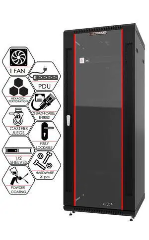 18U Wall Mount Server Rack Cabinet 19" Network Rack Enclosure, 24" Deep Data Rack Cabinet with Fan, PDU & Shelf for IT Equipment, Switches and Patch Panel 18U Wall Mount Server Rack Cabinet 19" Network Rack Enclosure, 24" Deep Data Rack Cabinet with Fan, PDU & Shelf for IT Equipment, Switches and Patch Panel