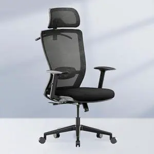 OC3 Cloud Ergonomic Office Chair High Back Mesh Swivel Computer Chair Executive Office Desk Chairs with Adjustable Lumbar Support/2D Headrest/Lockable Backrest, Foam Seat Cushion, Black OC3 Cloud Ergonomic Office Chair High Back Mesh Swivel Computer Chair Executive Office Desk Chairs with Adjustable Lumbar Support/2D Headrest/Lockable Backrest, Foam Seat Cushion, Black