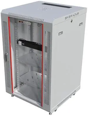 18U Wall Mount Server Rack Cabinet 24 Deep, 19 Network & AV Enclosure for Home Lab with Fan, PDU, 2 Shelves, Locking Glass Door 18U Wall Mount Server Rack Cabinet 24 Deep, 19 Network & AV Enclosure for Home Lab with Fan, PDU, 2 Shelves, Locking Glass Door