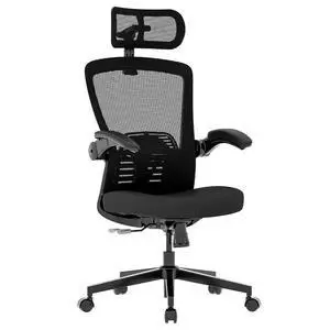 OC3-Pro Cloud Ergonomic Office Chair for Big and Tall Black, High Back Office Chair with Flip-up Arm/8-Level Lumbar Support, Foam Seat Cushion, Chairs for Home Office Working Studying Gaming OC3-Pro Cloud Ergonomic Office Chair for Big and Tall Black, High Back Office Chair with Flip-up Arm/8-Level Lumbar Support, Foam Seat Cushion, Chairs for Home Office Working Studying Gaming