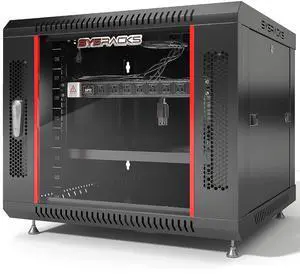 9U Wall Mount Server Rack Cabinet 19" Network Rack Enclosure, 18" Deep Data Rack Cabinet with Fan, PDU & Shelf for IT Equipment, Switches and Patch Panel 9U Wall Mount Server Rack Cabinet 19" Network Rack Enclosure, 18" Deep Data Rack Cabinet with Fan, PDU & Shelf for IT Equipment, Switches and Patch Panel
