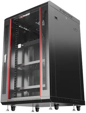 Network Data Cabinet - 18U Rack Mount - Wall Mount IT Rack - Locking - Server Rack - 24-Inch deep Data Rack - Server Rack Cabinet with POWERBAR/Fan/Shelf/CASTERS for Servers - A/V Equipment Network Data Cabinet - 18U Rack Mount - Wall Mount IT Rack - Locking - Server Rack - 24-Inch deep Data Rack - Server Rack Cabinet with POWERBAR/Fan/Shelf/CASTERS for Servers - A/V Equipment