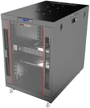 Home Lab Server Rack Cabinet 19" 15U Premium Series 35" Deep Network Rack Enclosure with Glass Door, Quiet Cooling Fans & Thermostat, PDU, Shelf, Lockable Cabinet for NAS & Home Network Home Lab Server Rack Cabinet 19" 15U Premium Series 35" Deep Network Rack Enclosure with Glass Door, Quiet Cooling Fans & Thermostat, PDU, Shelf, Lockable Cabinet for NAS & Home Network