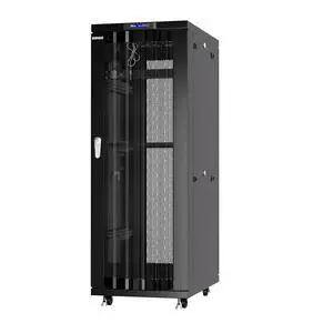 37U Server Rack Cabinet, 39" Deep, Mesh Door, 19-Inch | 35" rail depth, 4 fans, PDU, shelf, mounting hardware, 1600 lb capacity 37U Server Rack Cabinet, 39" Deep, Mesh Door, 19-Inch | 35" rail depth, 4 fans, PDU, shelf, mounting hardware, 1600 lb capacity