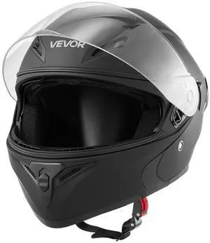 Motorcycle Helmet DOT Approved, Adult Motocross Dirt Bike Helmet with Large Clear Visor, Comfortable Motorbike Racing Street with Detachable Liner for Men & Women Motorcycle Helmet DOT Approved, Adult Motocross Dirt Bike Helmet with Large Clear Visor, Comfortable Motorbike Racing Street with Detachable Liner for Men & Women