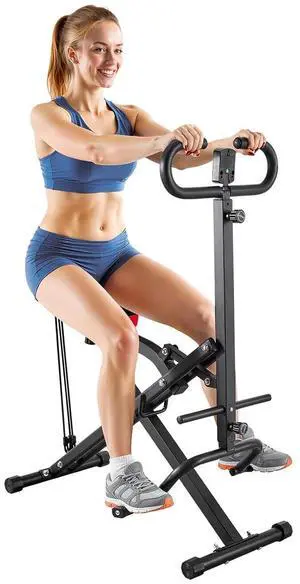 Squat Machine, Deep Squat Rowing Machine for Home, Easy Setup & Foldable Exercise Equipment, Glute Trainer Machine with 2/3 High-Strength Resistance Bands, Glutes & Leg Home Workout Machine Squat Machine, Deep Squat Rowing Machine for Home, Easy Setup & Foldable Exercise Equipment, Glute Trainer Machine with 2/3 High-Strength Resistance Bands, Glutes & Leg Home Workout Machine