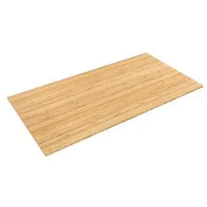 Whole Piece Bamboo 55"x28" Desktop Height Adjustable Desk Rectangular Tabletop Whole Piece Bamboo 55"x28" Desktop Height Adjustable Desk Rectangular Tabletop