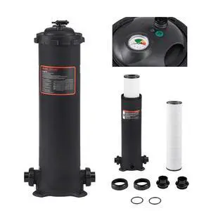2026 Pro Pool Cartridge Filter System 100 Sq.Ft, Pool Filter for Inground & Above Ground Pools, Compatible W/Pumps 1/2HP~1HP | Up to 6142 GPH Max Flow, Pool Filters for Pools Up to 23775 Gallons 2026 Pro Pool Cartridge Filter System 100 Sq.Ft, Pool Filter for Inground & Above Ground Pools, Compatible W/Pumps 1/2HP~1HP | Up to 6142 GPH Max Flow, Pool Filters for Pools Up to 23775 Gallons