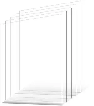 PET/Plexiglass Sheets, 5-Pack Plastic Sheet, 24 x 36 Inch 0.04 Inch Thick Transparent Clear Flexible Plastic Panels for Craft, Replacement Picture Frame Glass, DIY Display Project, Easy to Cut PET/Plexiglass Sheets, 5-Pack Plastic Sheet, 24 x 36 Inch 0.04 Inch Thick Transparent Clear Flexible Plastic Panels for Craft, Replacement Picture Frame Glass, DIY Display Project, Easy to Cut