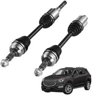 CV Axle Shaft Assembly, 2 Pieces Front Left & Right (Driver and Passenger Side), Automotive Replacement Joint Axles Pair Compatible with 2010-2017 Equinox, Alloy Steel & Carbon Steel CV Axle Shaft Assembly, 2 Pieces Front Left & Right (Driver and Passenger Side), Automotive Replacement Joint Axles Pair Compatible with 2010-2017 Equinox, Alloy Steel & Carbon Steel