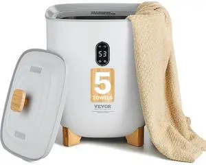 Towel Warmers for Bathroom, 25 L Towel Warmer Bucket with Auto Shut Off for Spa Fits up to 5 Oversized Towels, Blankets, Clothes, Bathrobes, PJ's and More, Gray Towel Warmers for Bathroom, 25 L Towel Warmer Bucket with Auto Shut Off for Spa Fits up to 5 Oversized Towels, Blankets, Clothes, Bathrobes, PJ's and More, Gray