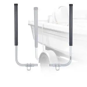 Boat Trailer Guide, 16.7"- 60 Adjustable Design Trailer Guide Poles, 2PCS Trailer Guide-Ons for Ski Boat, Fishing Boat or Sailboat Trailer Boat Trailer Guide, 16.7"- 60 Adjustable Design Trailer Guide Poles, 2PCS Trailer Guide-Ons for Ski Boat, Fishing Boat or Sailboat Trailer
